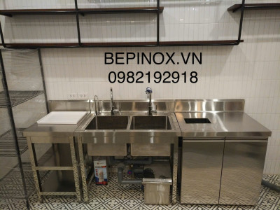 Chậu rửa tay inox cho không gian hẹp – Thiết kế theo yêu cầu, tối ưu diện tích