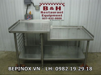 Bàn giật cấp Inox