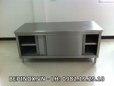 Quầy inox của trượt