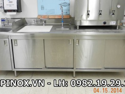 Quầy kèm chậu rửa