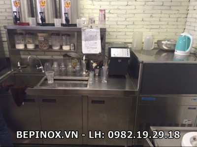Quầy pha chế trà sữa