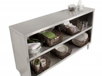 Quầy inox mở