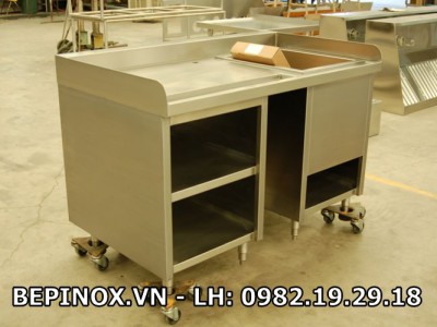 Tủ inox có chậu rửa