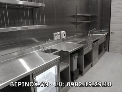 Quầy pha chế cocktai nhà hàng